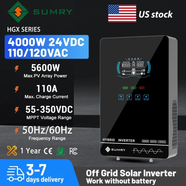 Sumry 4KW 120V Off Grid Solar Inverter